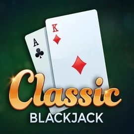 Classic Blackjack slot icon by Red Tiger Gaming, available at Spinmills Casino