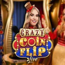 Crazy Coin Flip casino game by Evolution – featured logo at Spinmills Casino