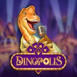 Dinopolis logo by Push Gaming at Spinmills Casino