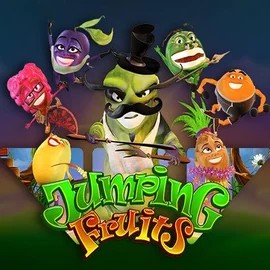 Jumping Fruits slot icon by Wazdan, available at Spinmills Casino