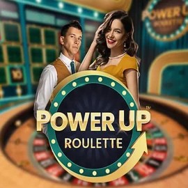 PowerUP Roulette game by Pragmatic Play – logo hosted on Spinmills Casino