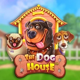 The Dog House slot logo by Pragmatic Play at Spinmills Casino