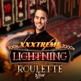 XXXtreme Lightning Roulette logo by Evolution at Spinmills Casino